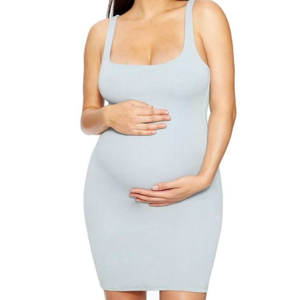 Naked Wardrobe Blush Maternity Mini Dress